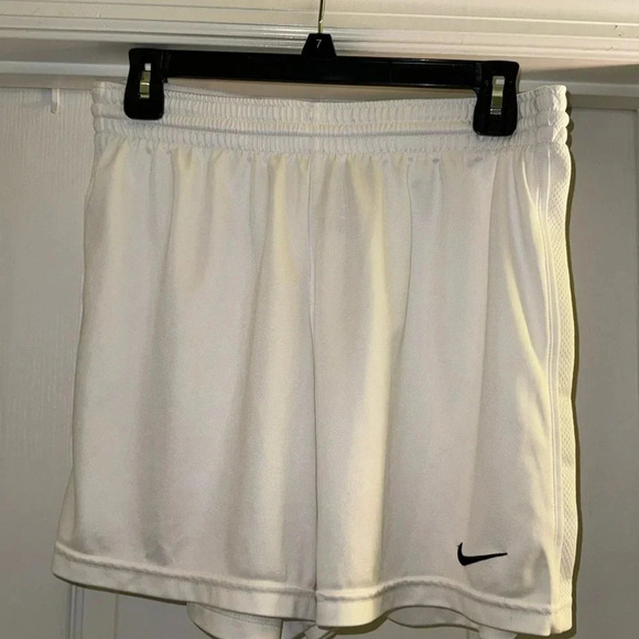 Nike White Athletic Shorts - Picture 1 of 5